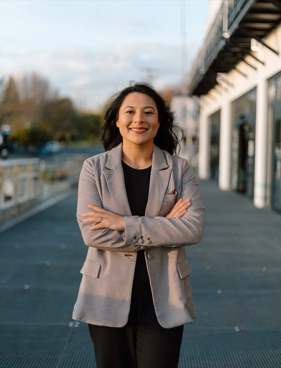 Alberta Garcia, founder of Living By Design in Bellingham, WA